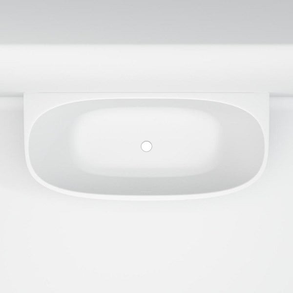 Solid-line Arona back to wall bad | 160 cm | Mat Wit