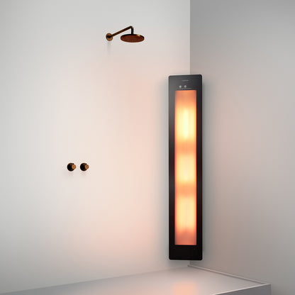 Sunshower One L infrarood | Zwart | Opbouw hoek | Volledig lichaam | Infrarood