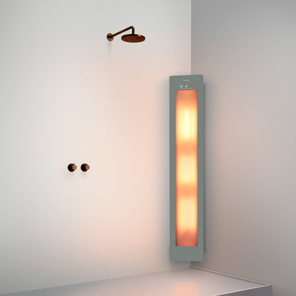Sunshower One L infrarood | Organic Grey | Opbouw hoek | Volledig lichaam | Infrarood