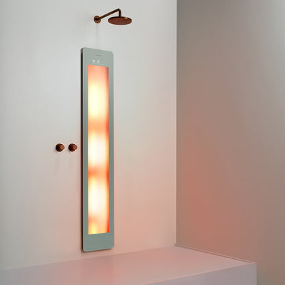 Sunshower One L infrarood | Organic Grey | Inbouw | Volledig lichaam | Infrarood