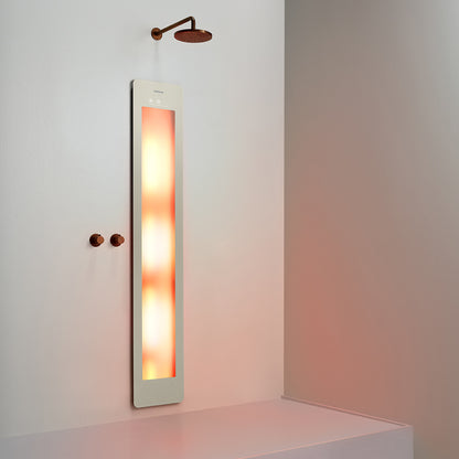 Sunshower One L infrarood | Sand White | Inbouw | Volledig lichaam | Infrarood