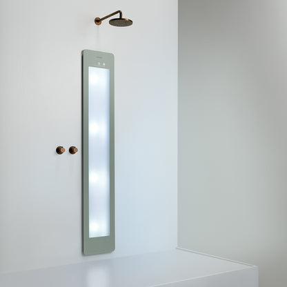 Sunshower Plus L infrarood en UV | Organic Grey | Inbouw | Volledig lichaam | Infrarood en UV