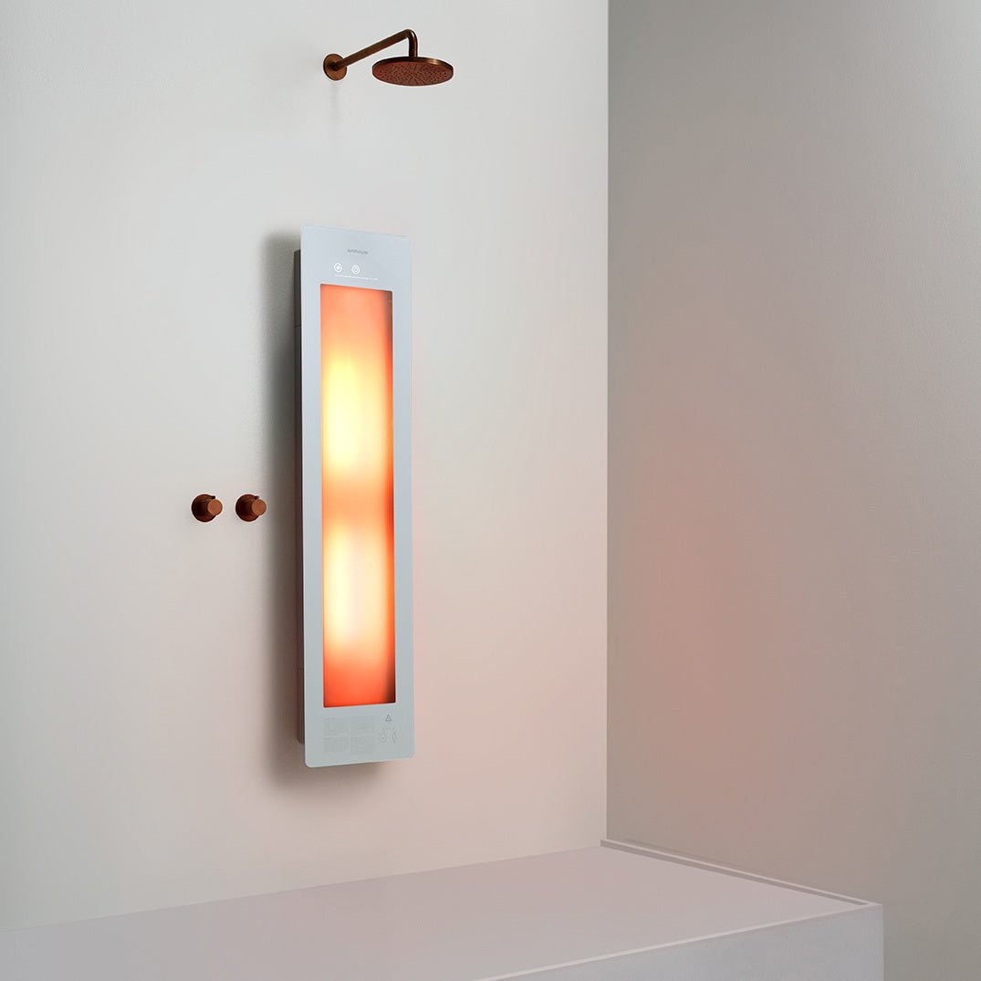 Sunshower One M infrarood | Wit | Vlakke opbouw | 3/4 lichaam | Infrarood