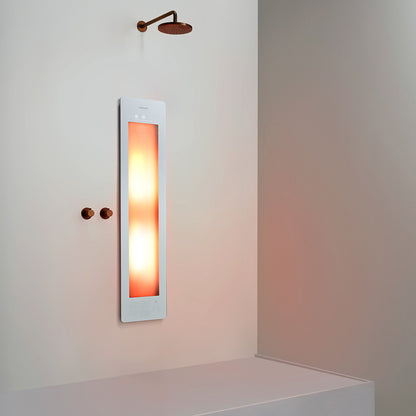 Sunshower One M infrarood | Wit | Inbouw | 3/4 lichaam | Infrarood