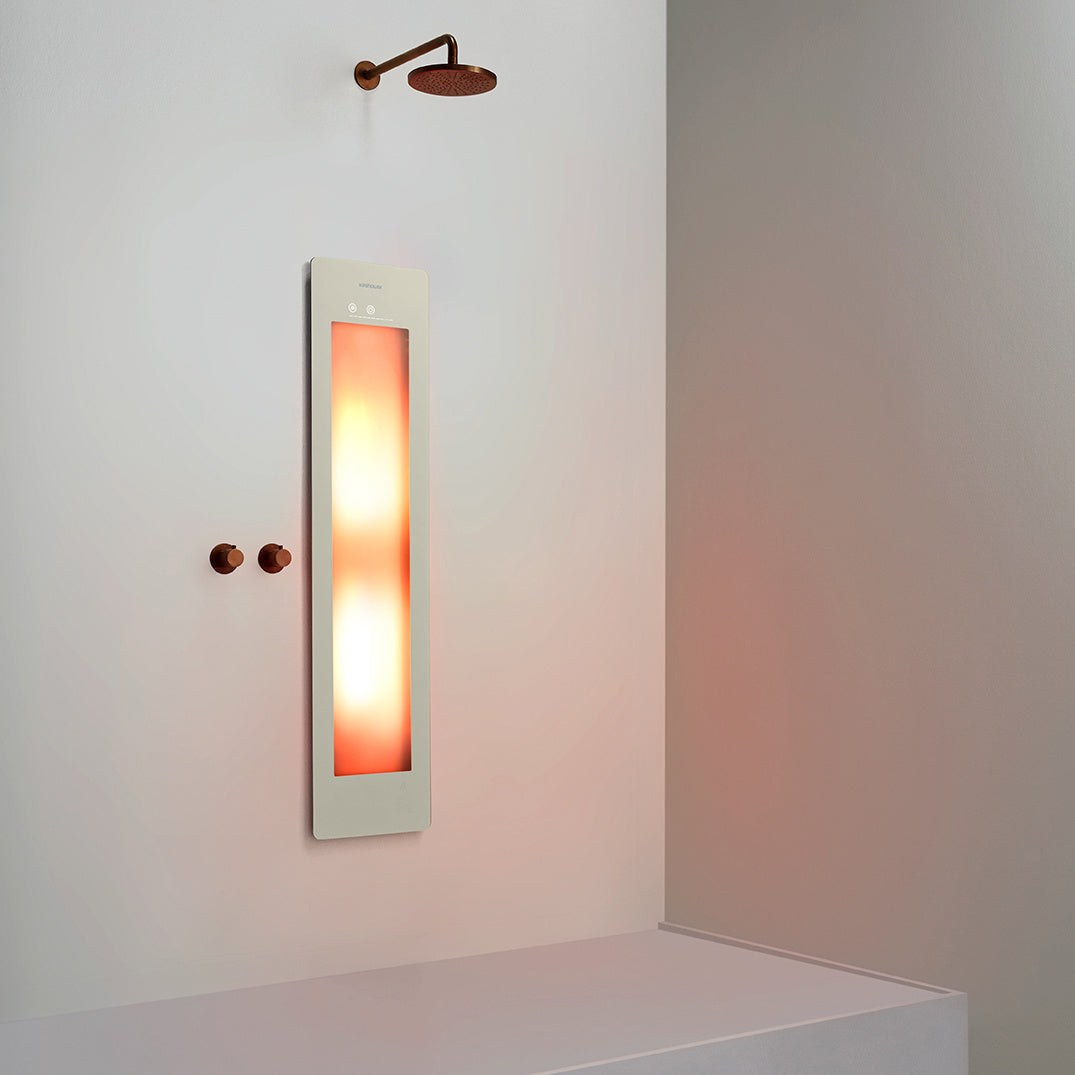 Sunshower One M infrarood | Sand White | Inbouw | 3/4 lichaam | Infrarood