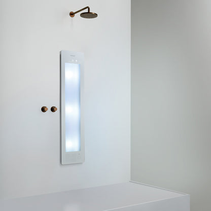 Sunshower Plus M infrarood en UV | Wit | Inbouw | 3/4 lichaam | Infrarood en UV