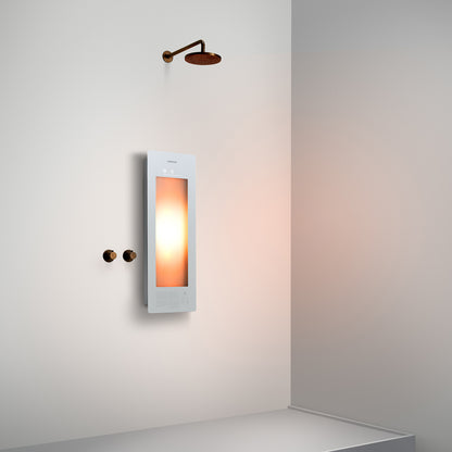 Sunshower One S infrarood | Wit | Vlakke opbouw | 1/4 lichaam | Infrarood