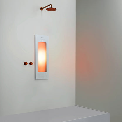 Sunshower One S infrarood | Wit | Inbouw | 1/4 lichaam | Infrarood