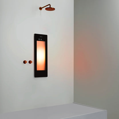 Sunshower One S infrarood | Zwart | Inbouw | 1/4 lichaam | Infrarood