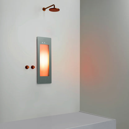 Sunshower One S infrarood | Organic Grey | Inbouw | 1/4 lichaam | Infrarood