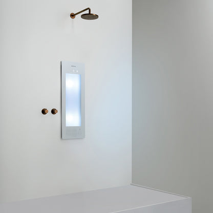 Sunshower Plus S infrarood en UV | Wit | Inbouw | 1/4 lichaam | Infrarood en UV