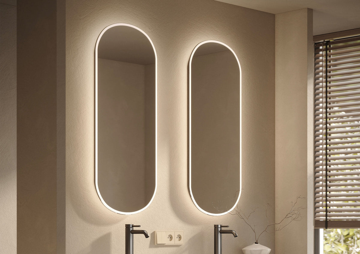 Martens & Meijer Tampa badkamerspiegel met LED-verlichting – sfeerbeeld