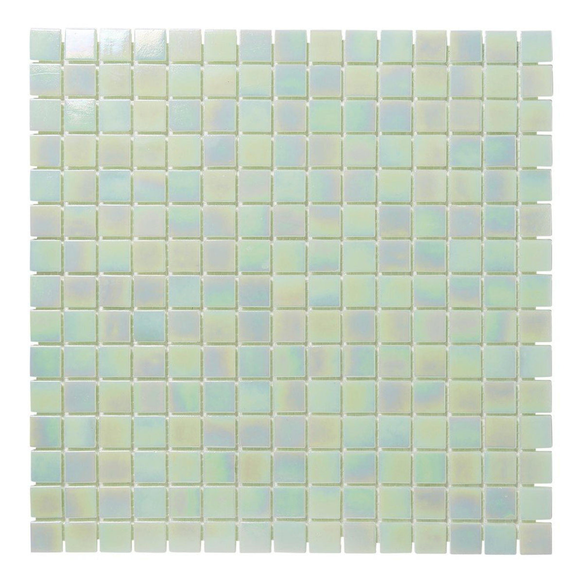 The Mosaic Factory Amsterdam Pearl Light Green Glossy 20x20mm - GMP234