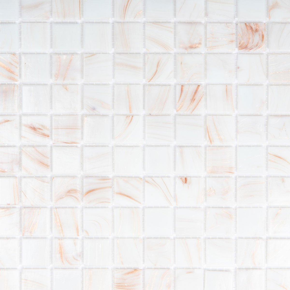 The Mosaic Factory Amsterdam Gold Cream Glossy 20x20mm - GMG461