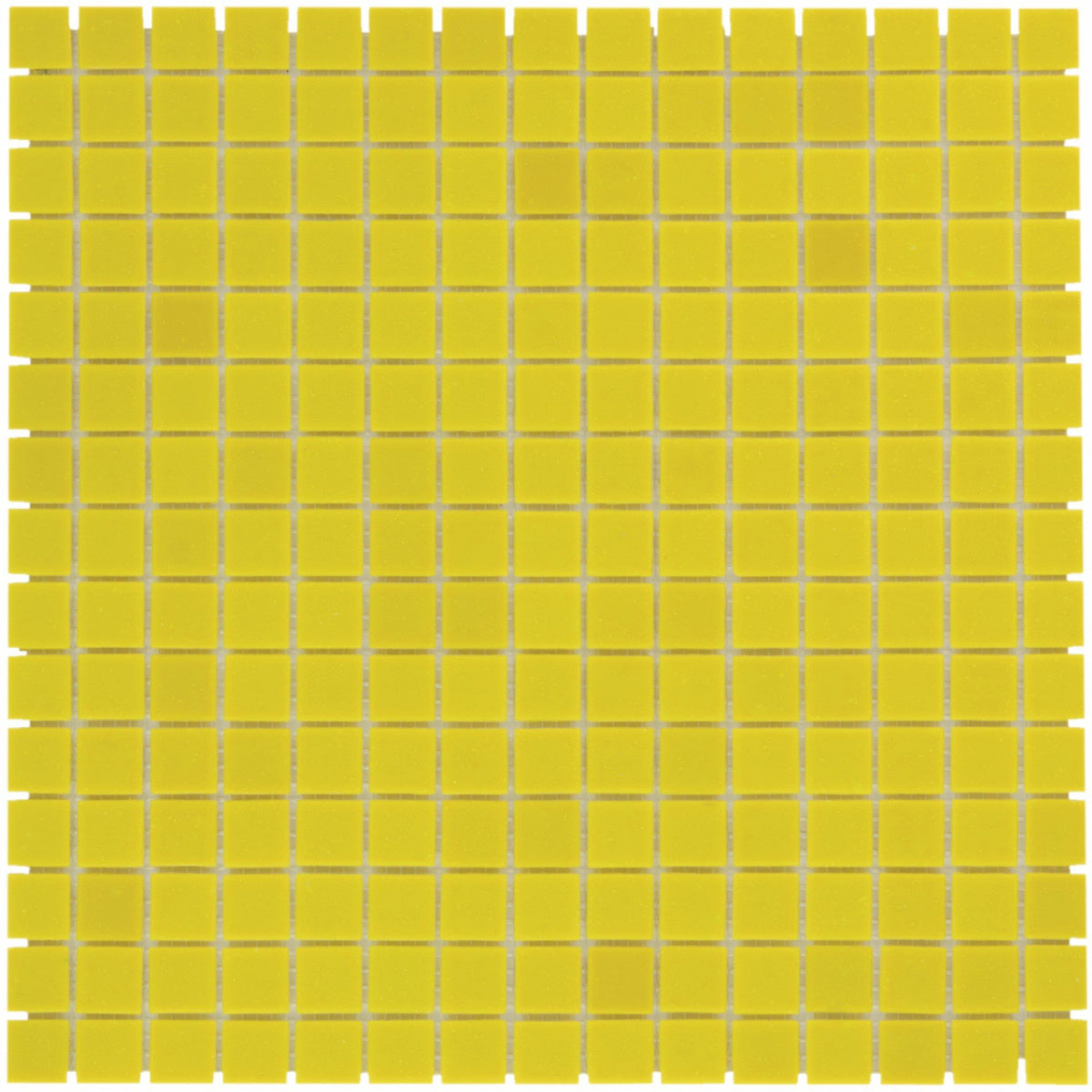 The Mosaic Factory Amsterdam Basic Yellow Matt 20x20mm - GM38D