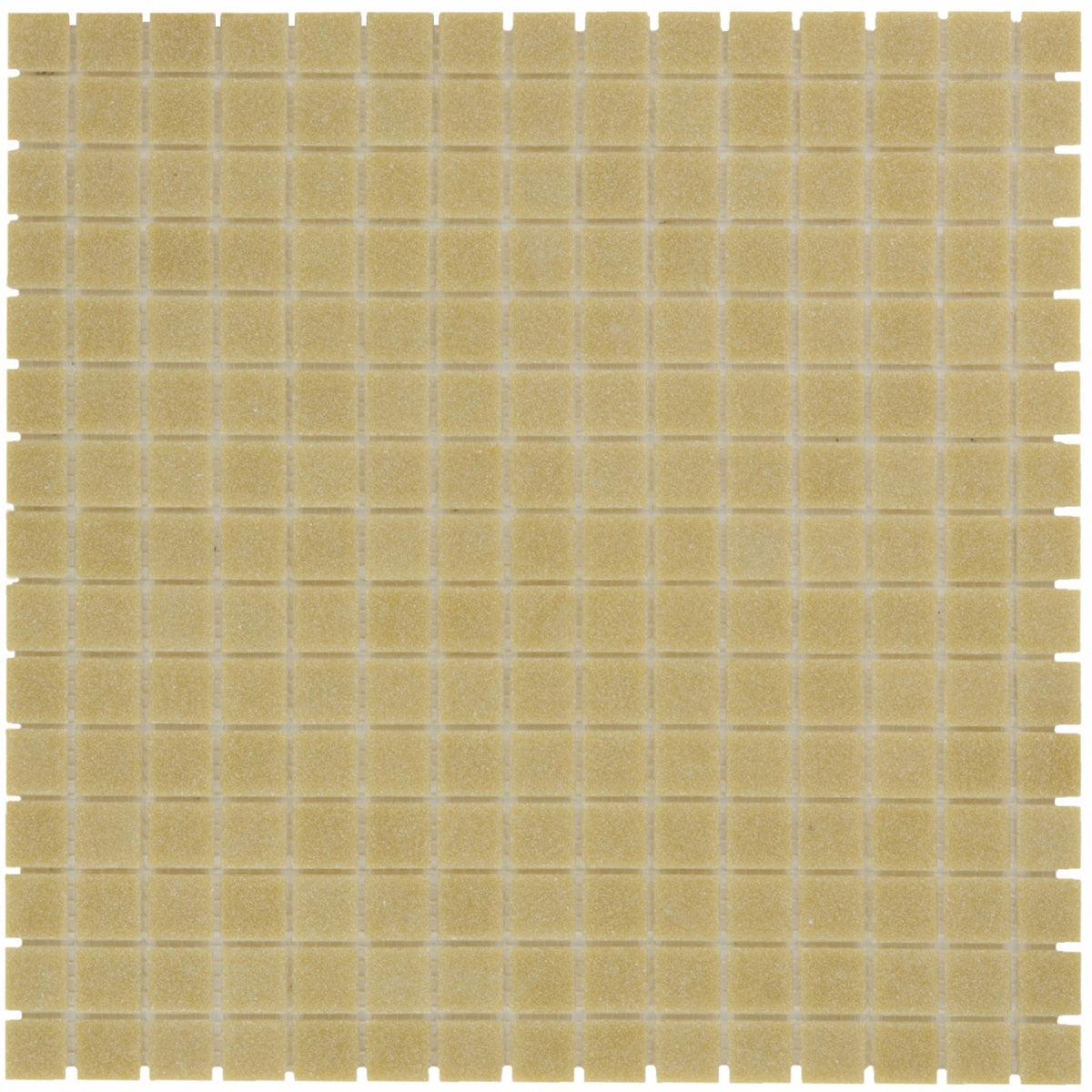 The Mosaic Factory Amsterdam Basic Ultra Light Brown Matt 20x20mm - GM31