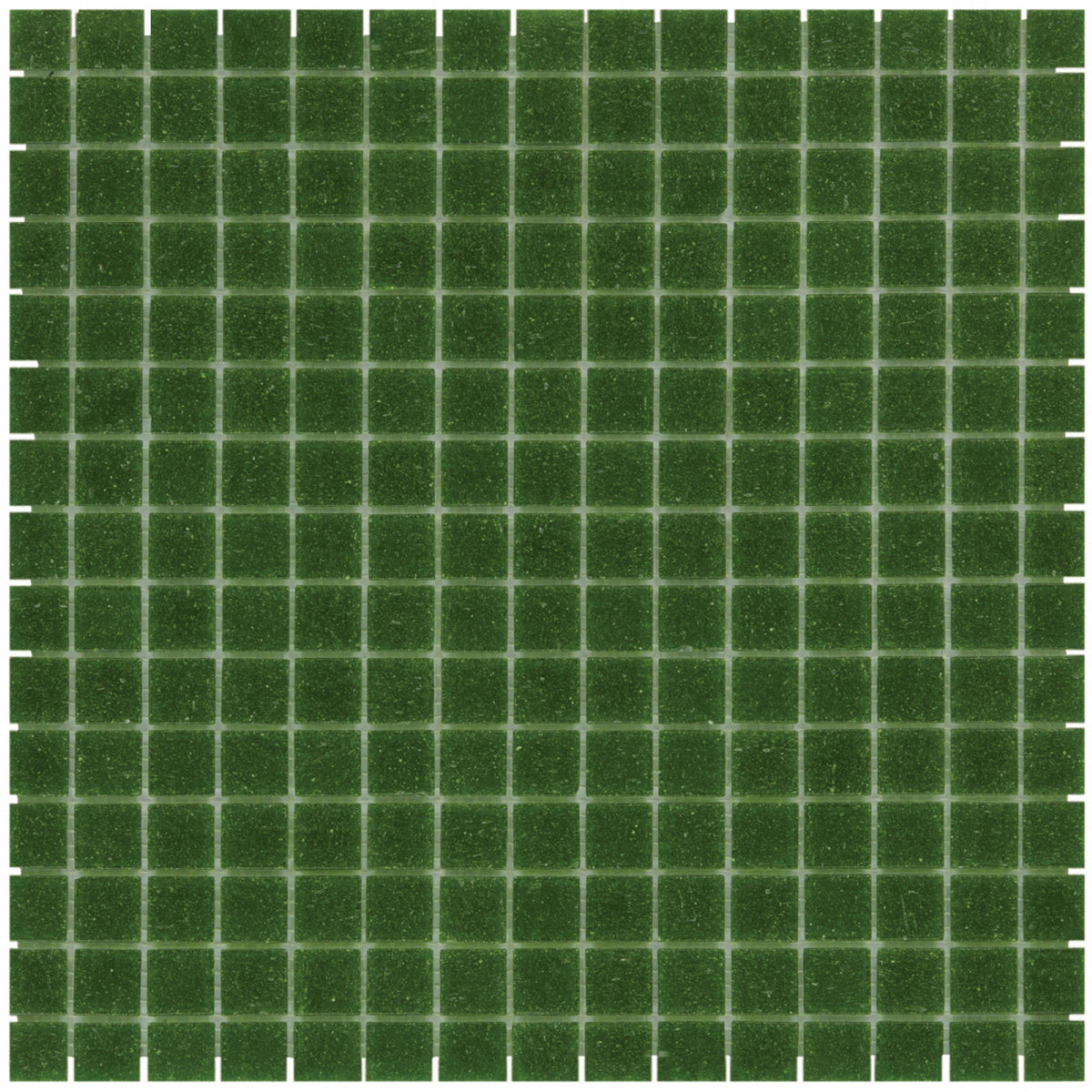 The Mosaic Factory Amsterdam Basic Dark Green Matt 20x20mm - GM26