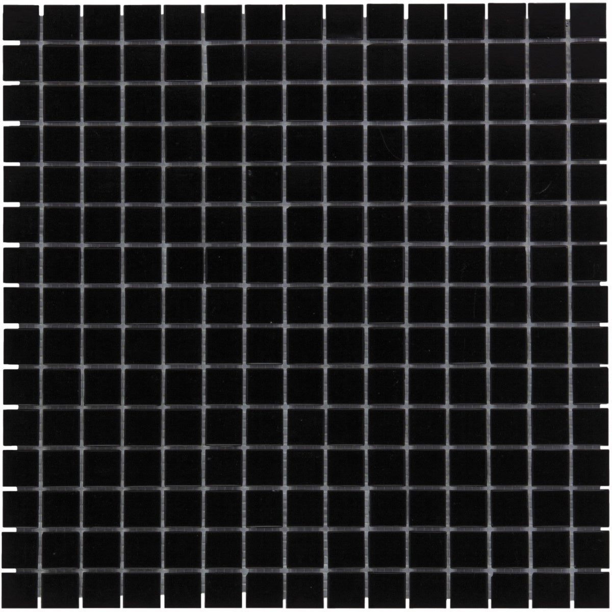The Mosaic Factory Amsterdam Basic Black Black  Matt 20x20mm - GM14B