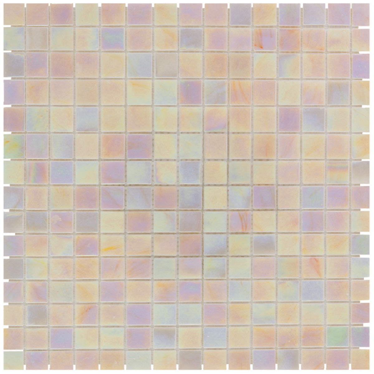 The Mosaic Factory Amsterdam Pearl Light Pink Glossy 20x20mm - GMP304