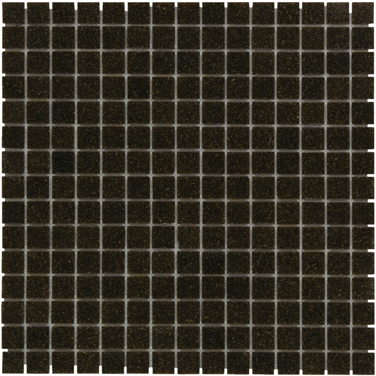 The Mosaic Factory Amsterdam Basic Dark Brown Matt 20x20mm - GM36