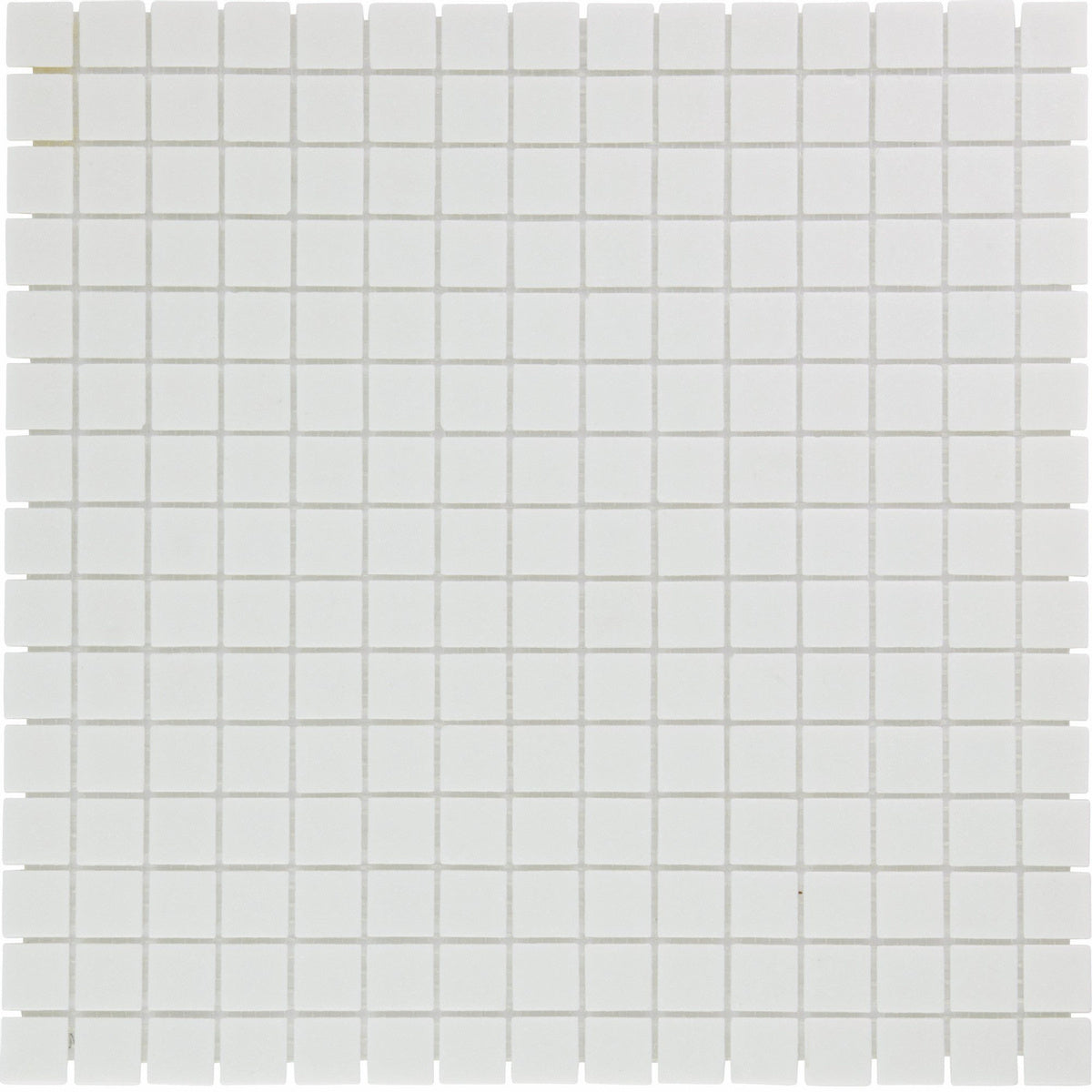The Mosaic Factory Amsterdam Basic Ultra White Matt 20x20mm - GM01