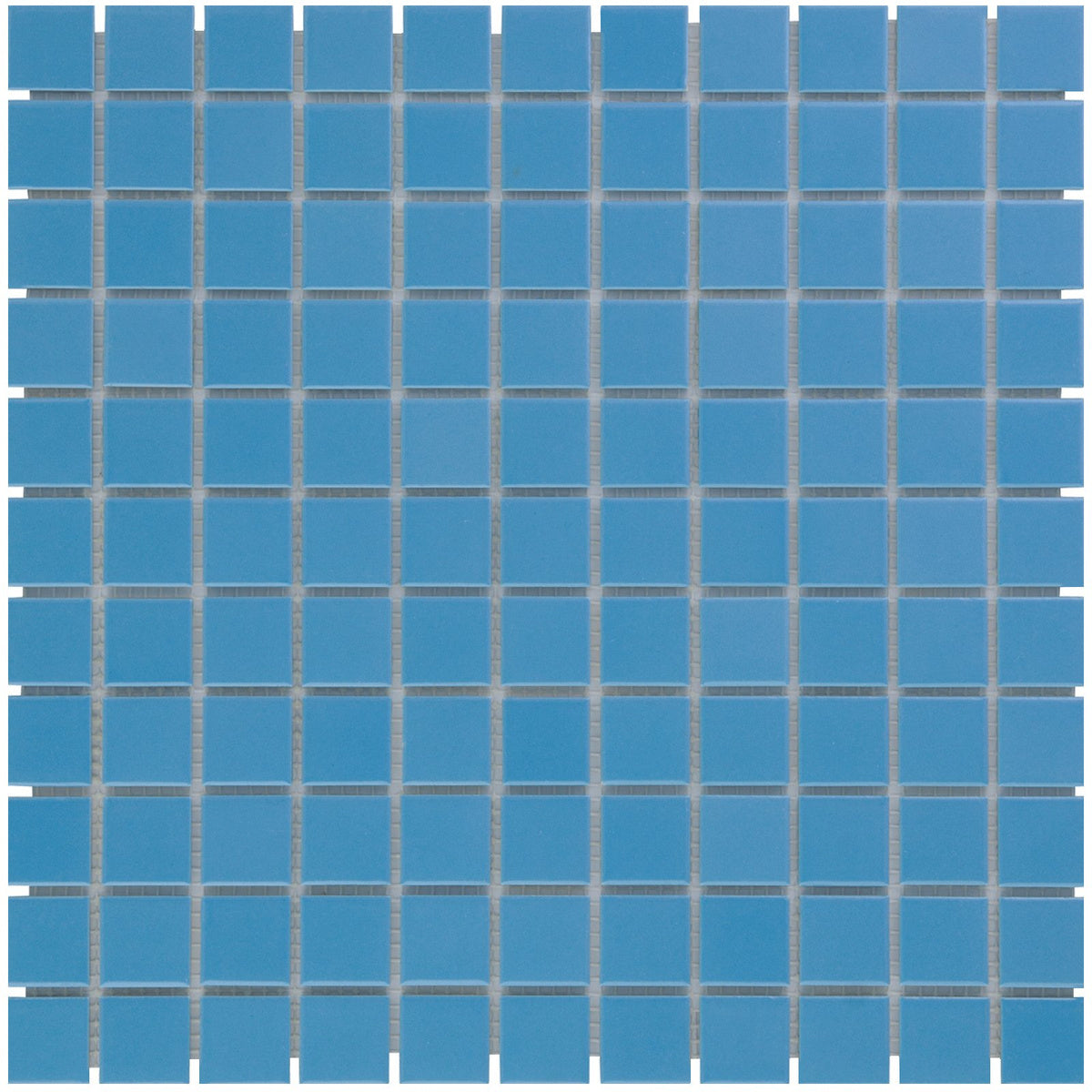 The Mosaic Factory Barcelona Square Blue Glossy 23x23mm - AF230075