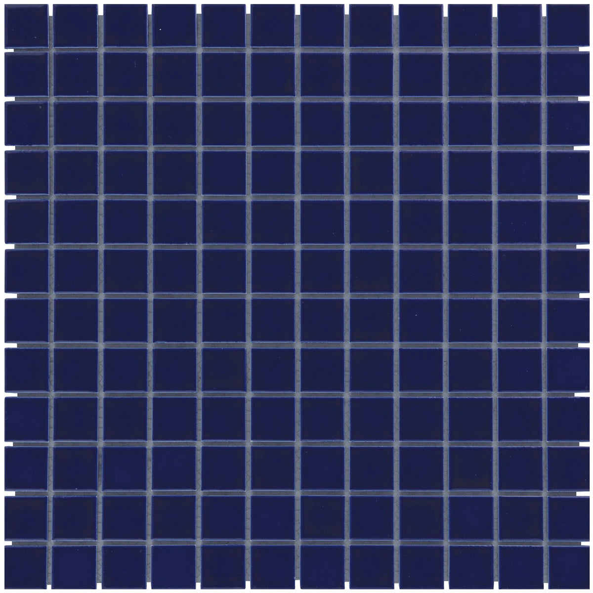 The Mosaic Factory Barcelona Square Dark Blue Glossy 23x23mm - AF230080