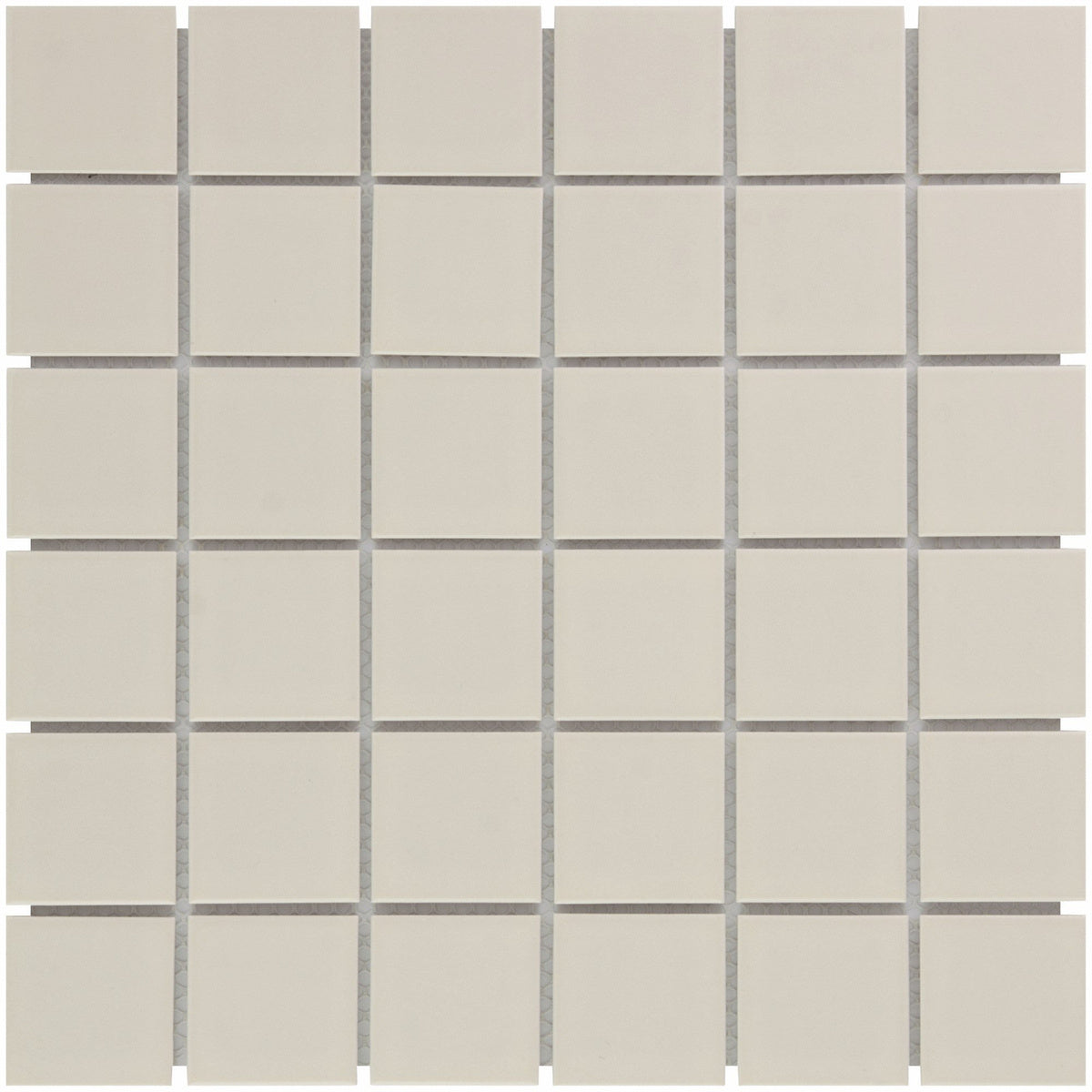 The Mosaic Factory Barcelona Square Cream Glossy 48x48mm - AF13044