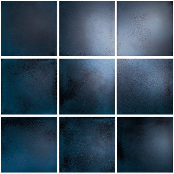 The Mosaic Factory Kasba 10x10 Indigo Glossy 97x97mm - KAG10700