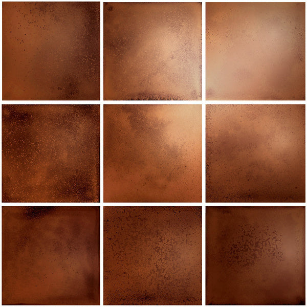 The Mosaic Factory Kasba 10x10 Terra Glossy 97x97mm - KAG10012