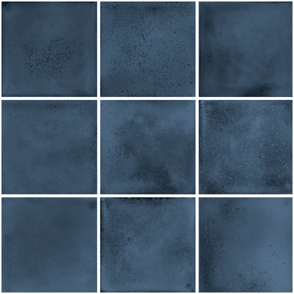 The Mosaic Factory Kasba 10x10 Indigo Matt 97x97mm - KAM10725