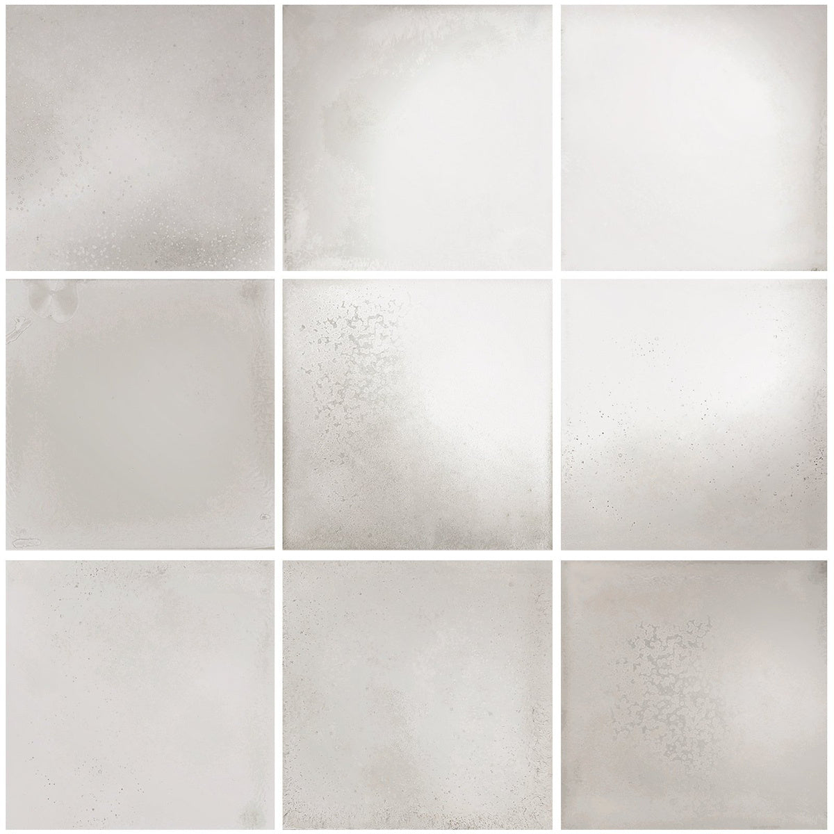 The Mosaic Factory Kasba 10x10 White Glossy 97x97mm - KAG10051