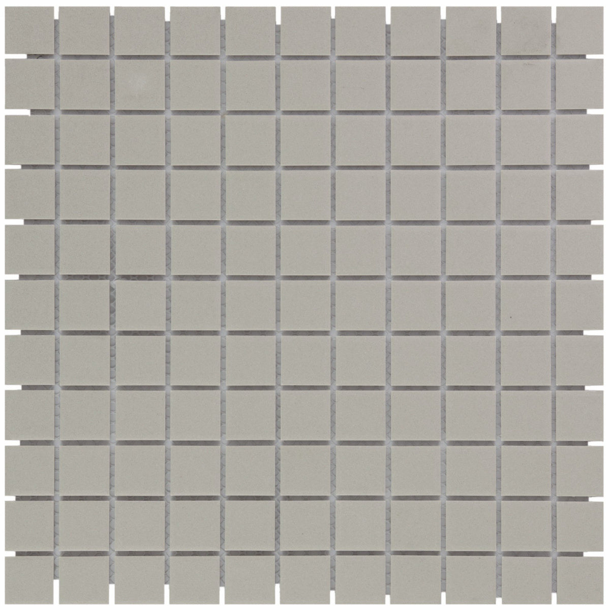 The Mosaic Factory London Full body Grey Matt 23x23mm - LO2329