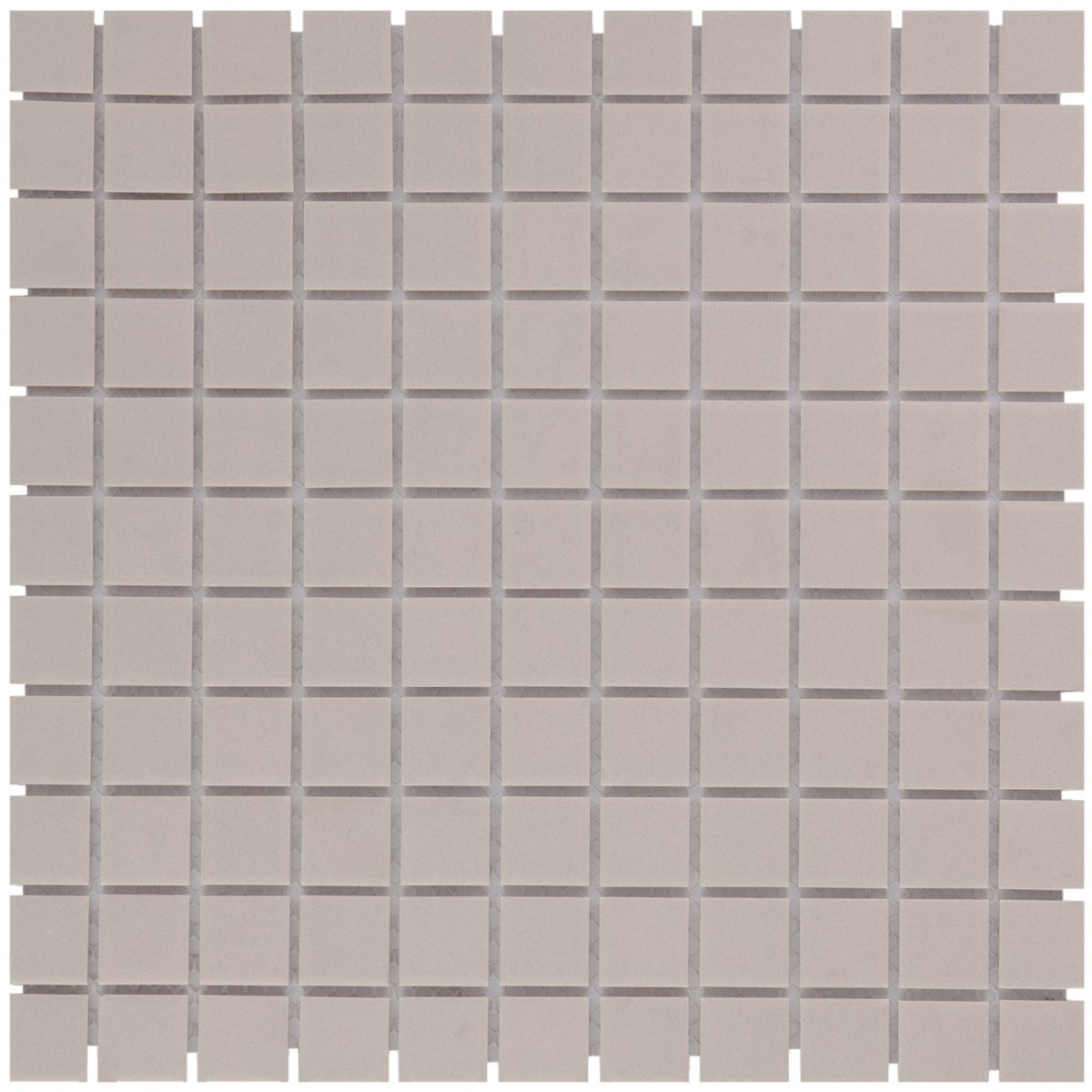 The Mosaic Factory London Full body White Matt 23x23mm - LO2310