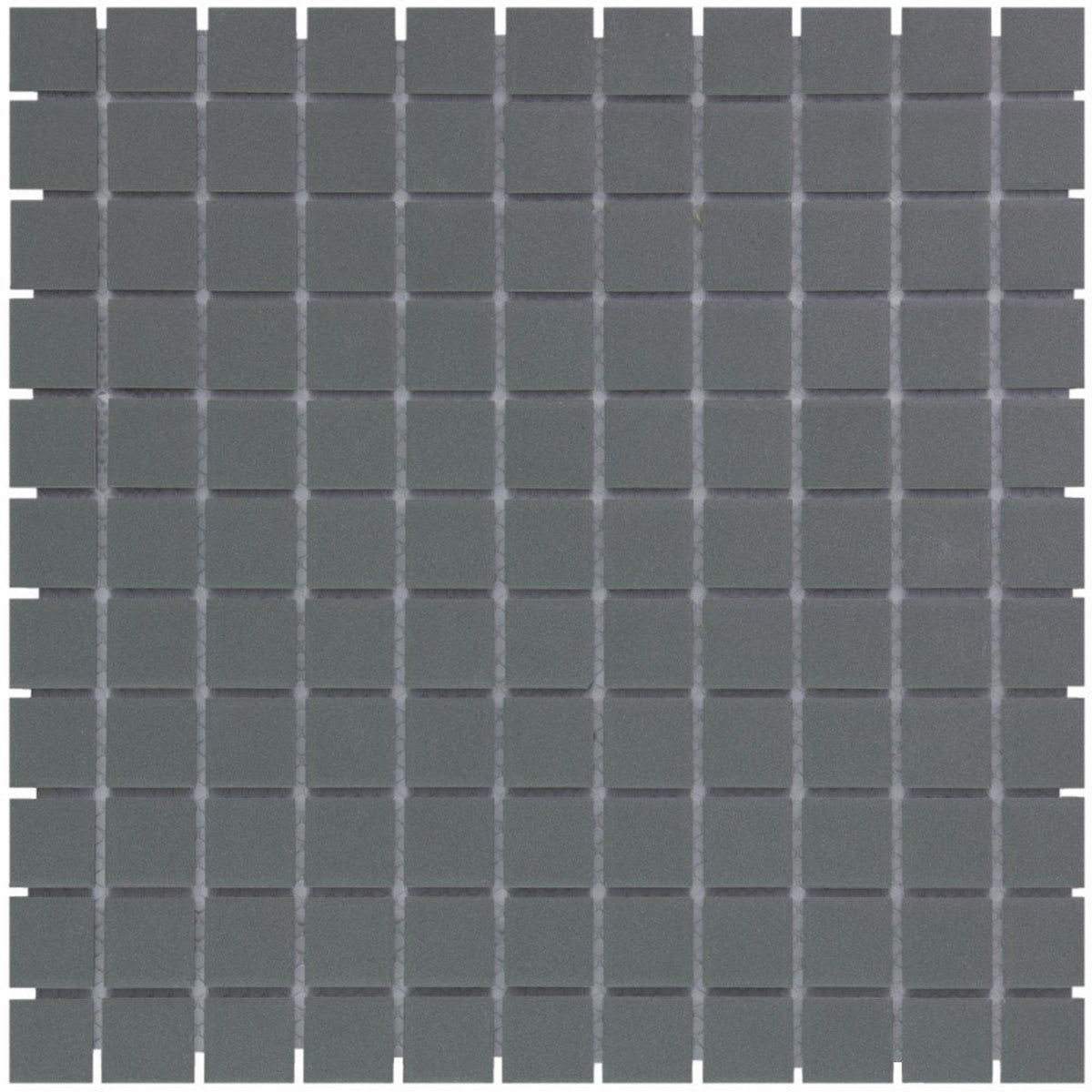 The Mosaic Factory London Full body Dark Grey Matt 23x23mm - LO2315