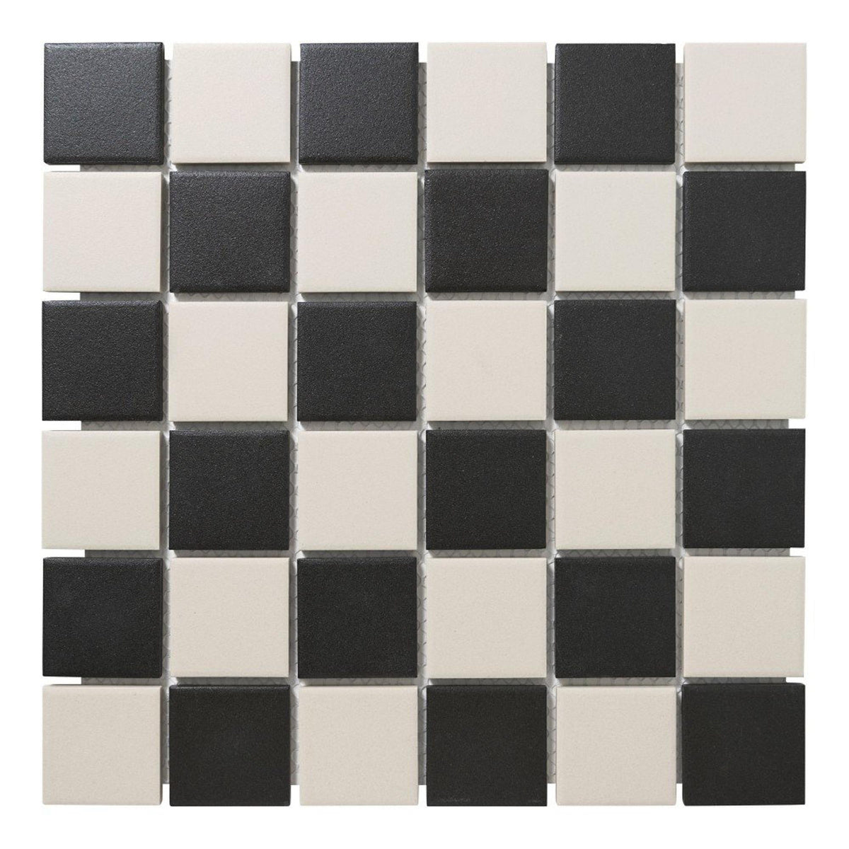 The Mosaic Factory London Full body Chessboard Matt 48x48mm - LO10101017