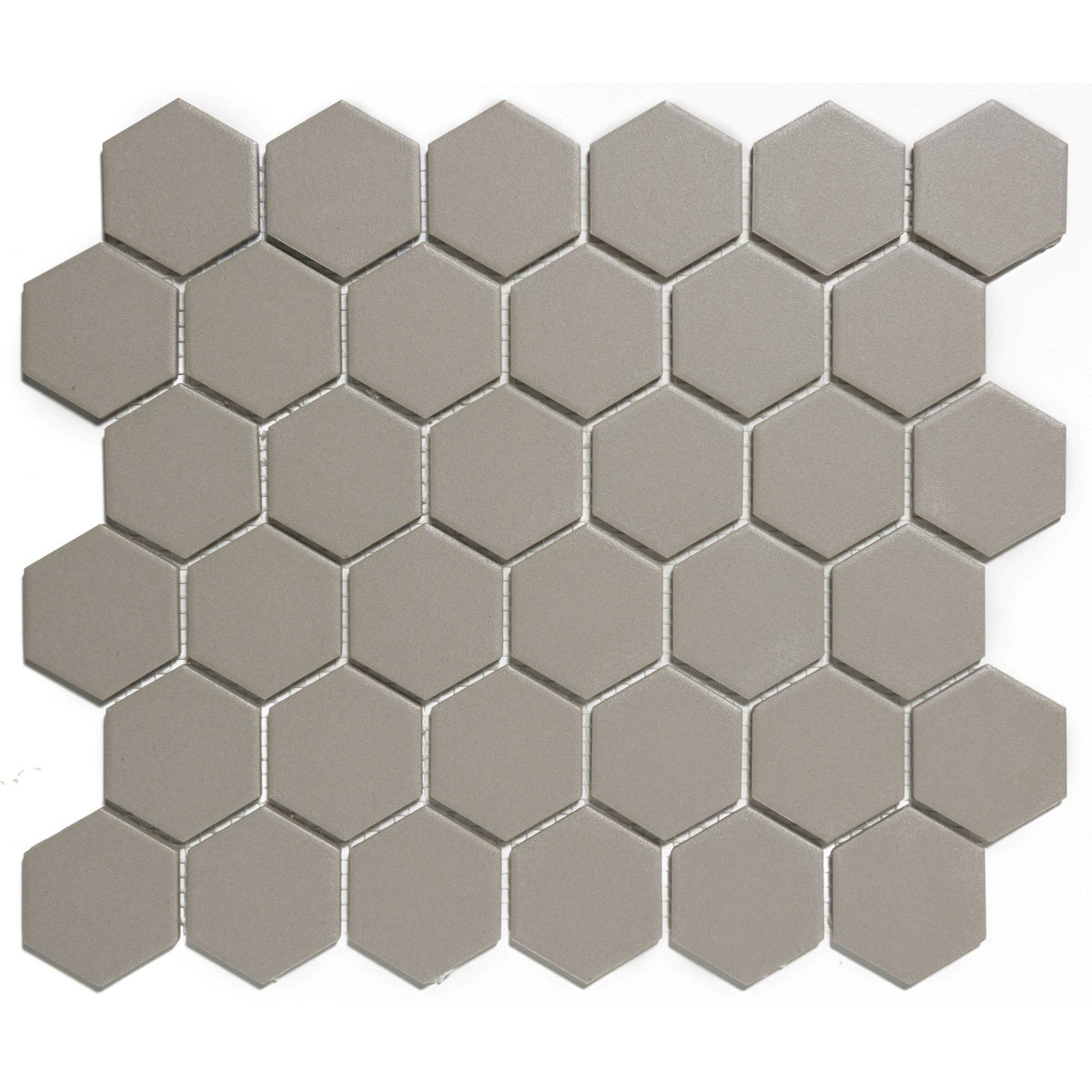 The Mosaic Factory London Full body Grey Matt 51x59mm - LOH1029