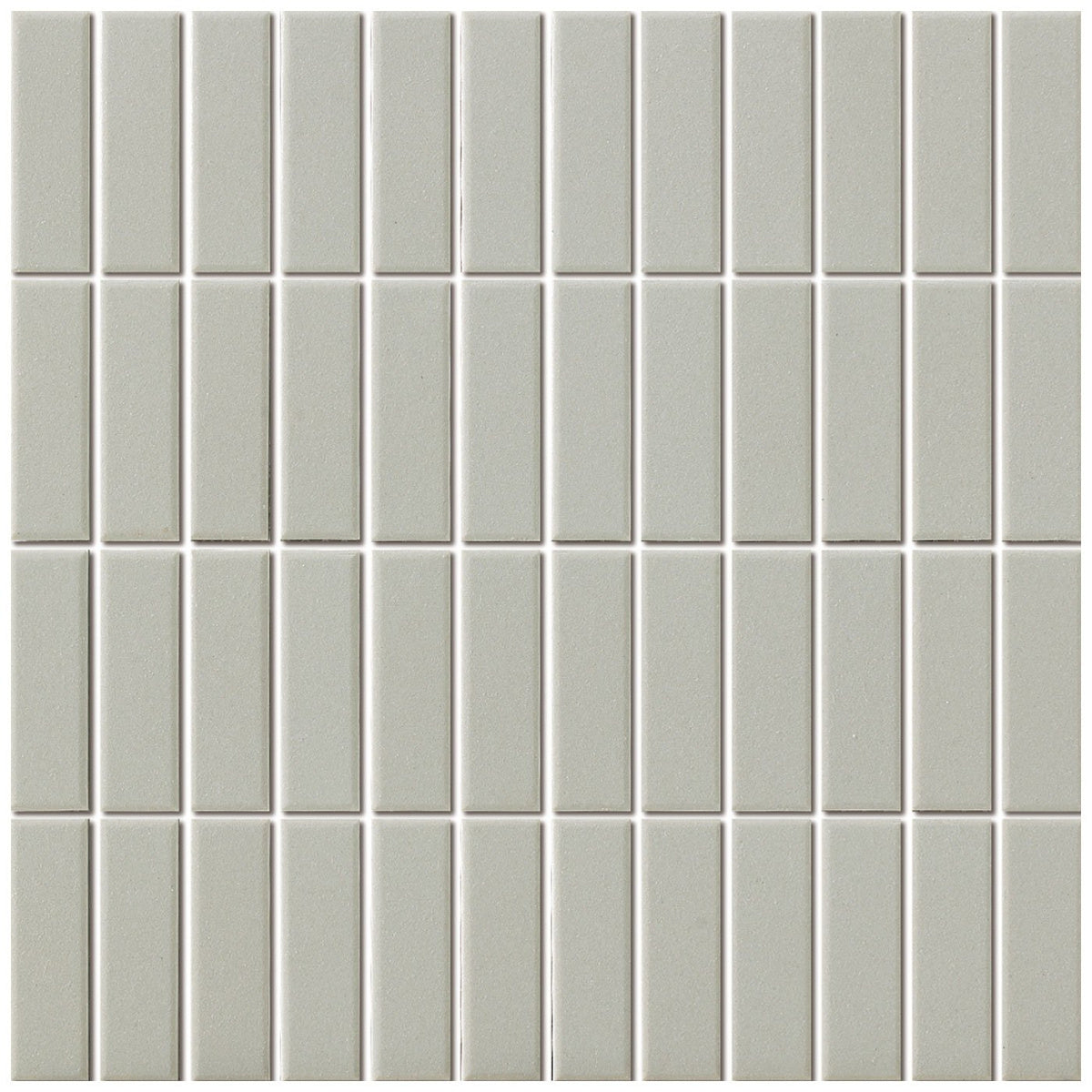 The Mosaic Factory London Full body Grey Matt 23x73mm - LO7329