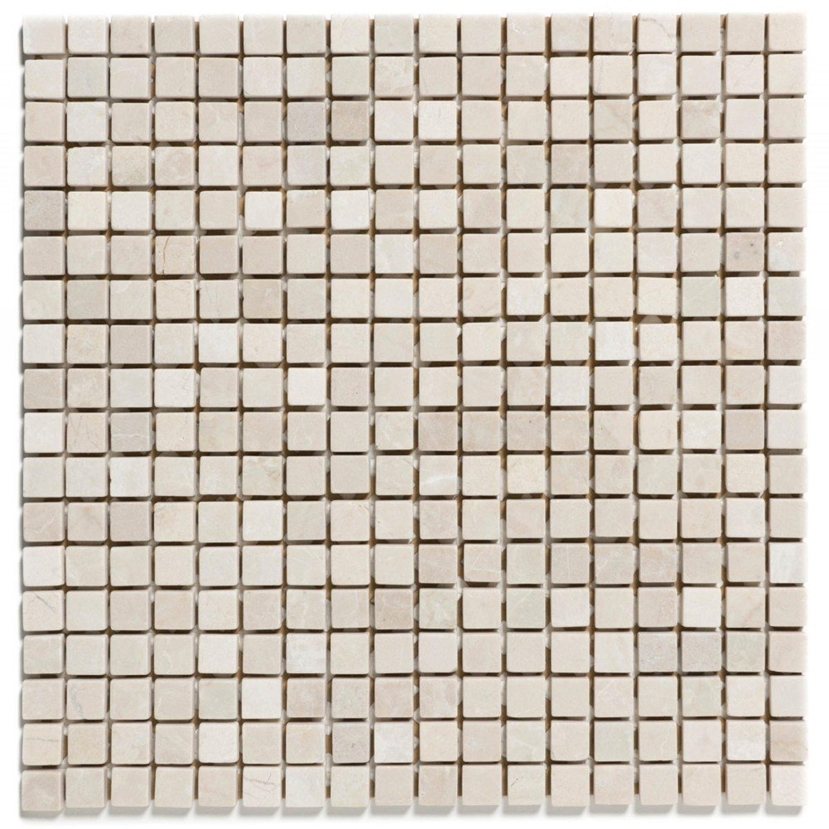 The Mosaic Factory Natural Stone Marble Botticino Anticato Matt 15x15mm - NMS200