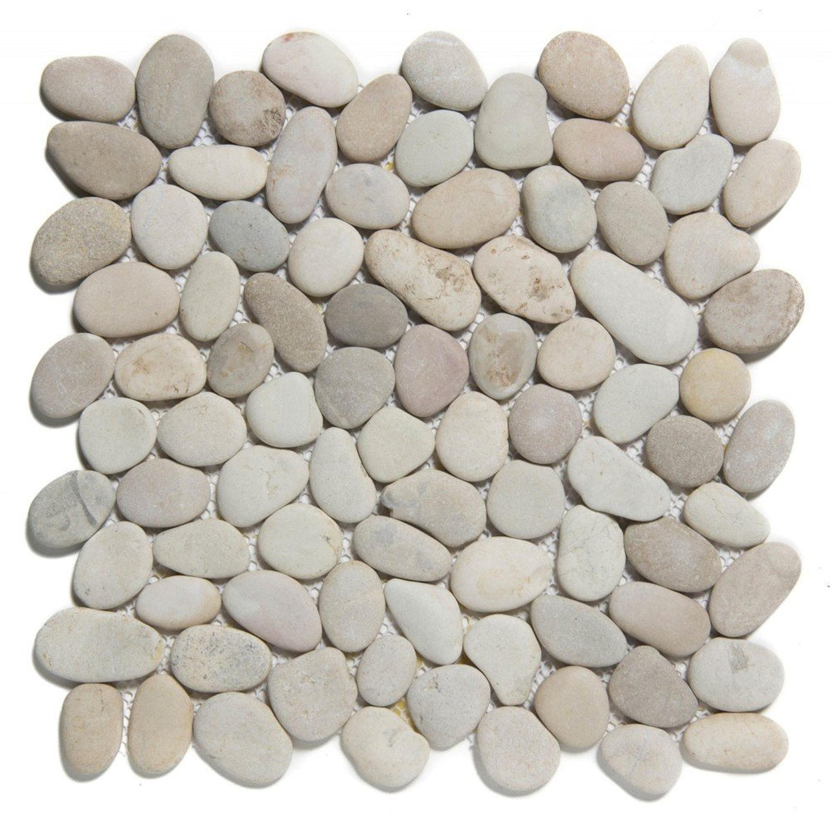 The Mosaic Factory Natural Stone River Stone Tan Matt 0x0mm - NSR800