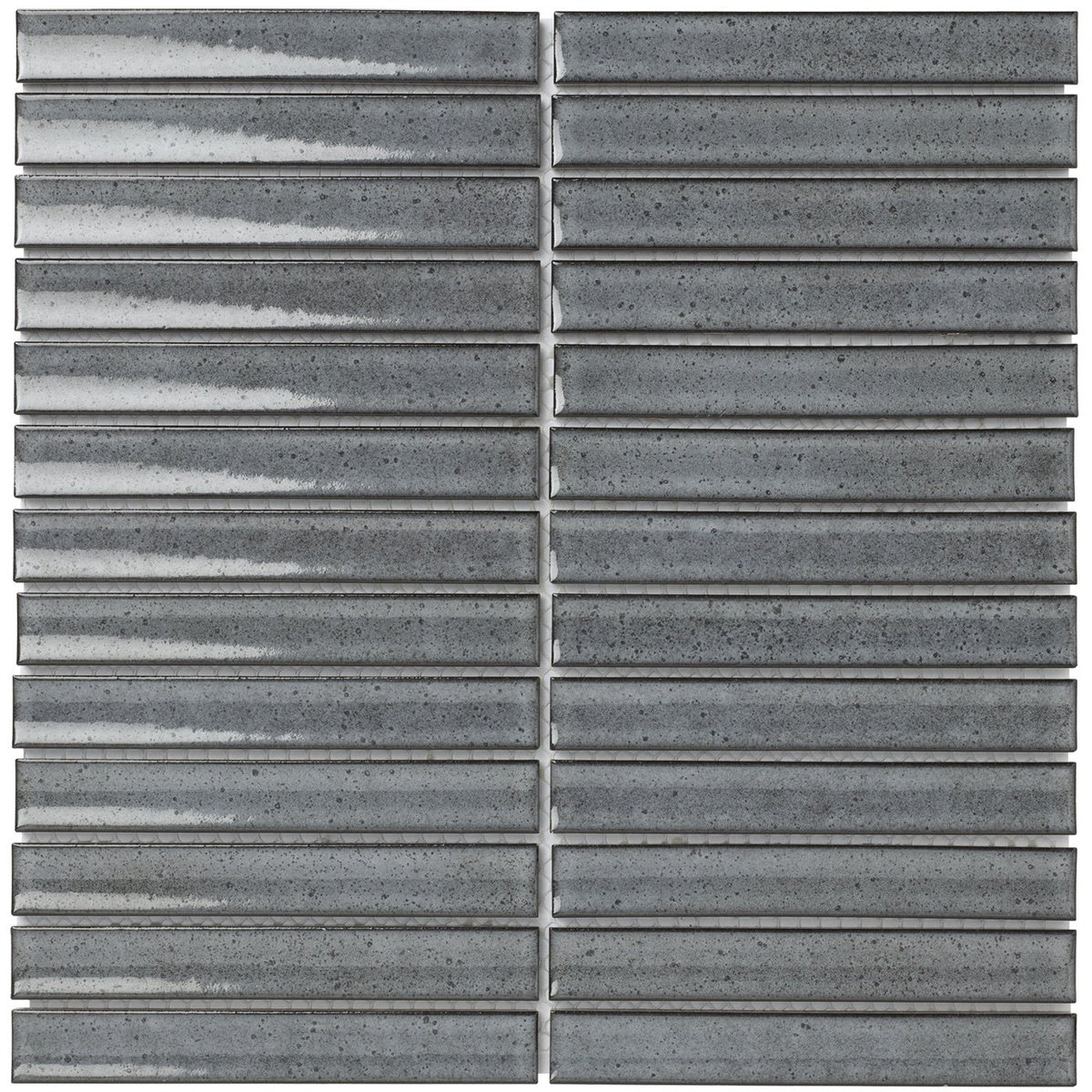 The Mosaic Factory Sevilla Kitkat original finger Grey Glossy 20x145mm - SEF20360