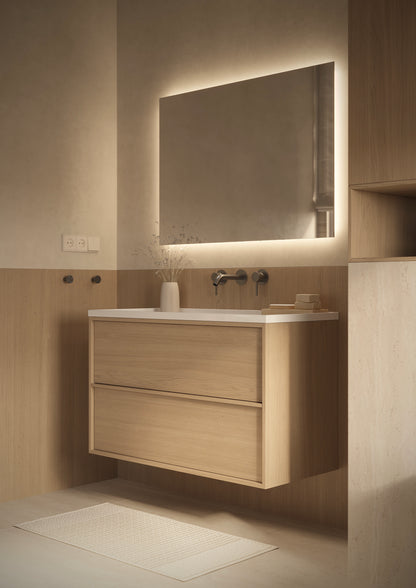 Martens en Meijer Contour 2 lades – Blonde Oak