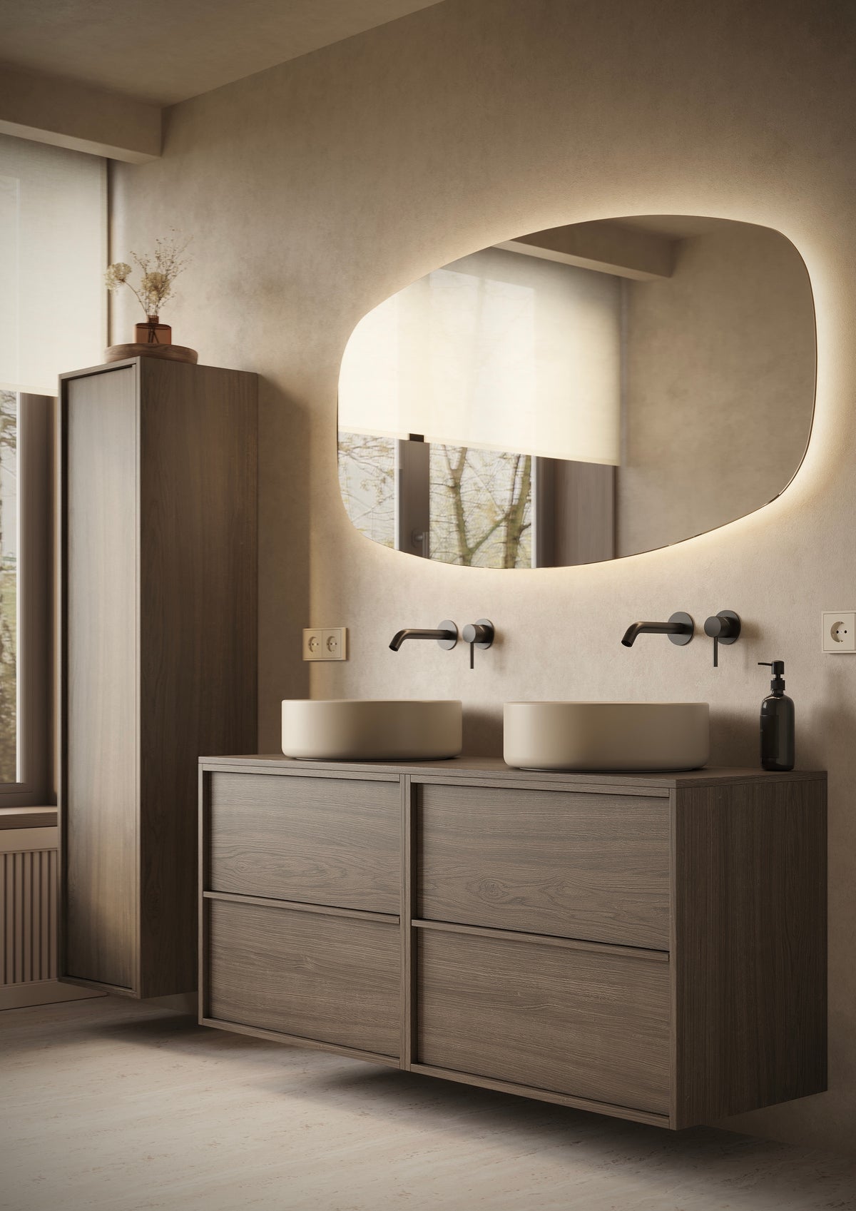 Martens en Meijer Contour 4 lades – Chocolate Oak