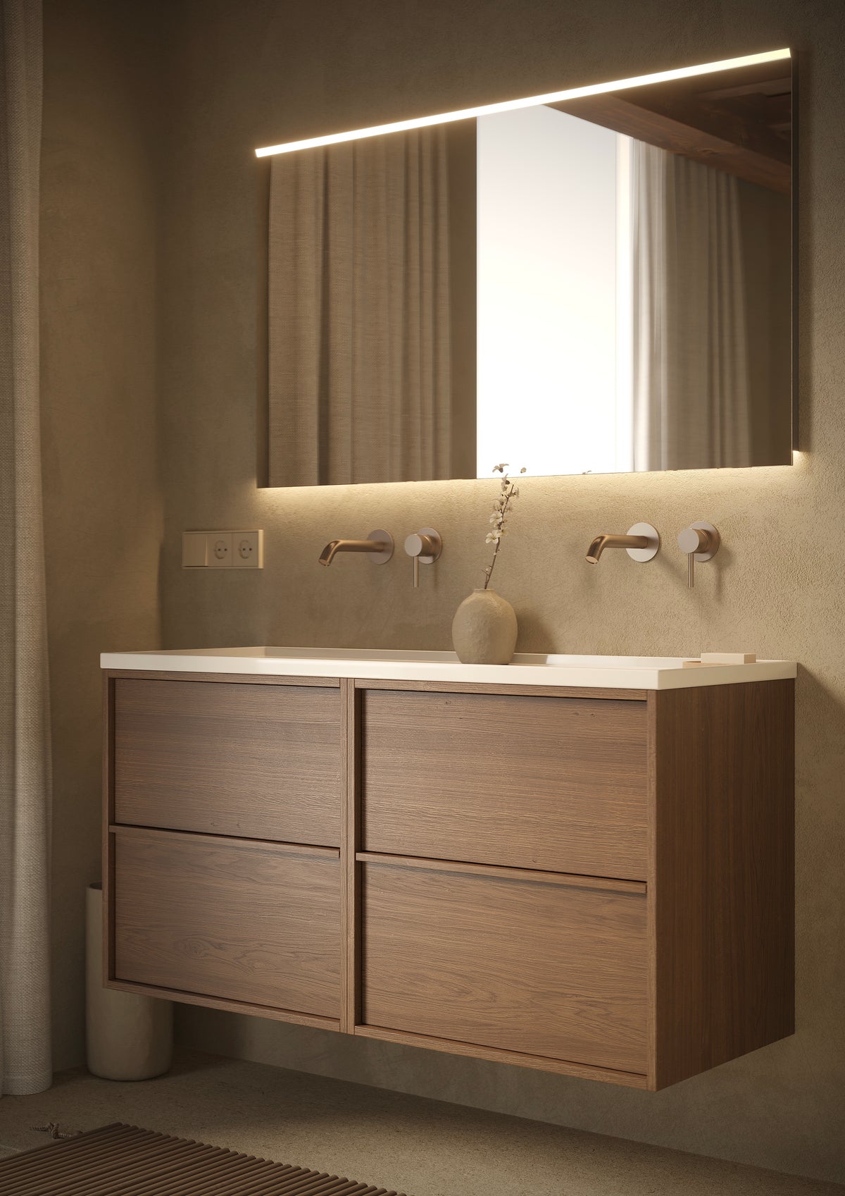 Martens en Meijer Contour 4 lades – Rustic Oak